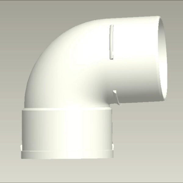 90° PVC Elbow Pipe Fitting