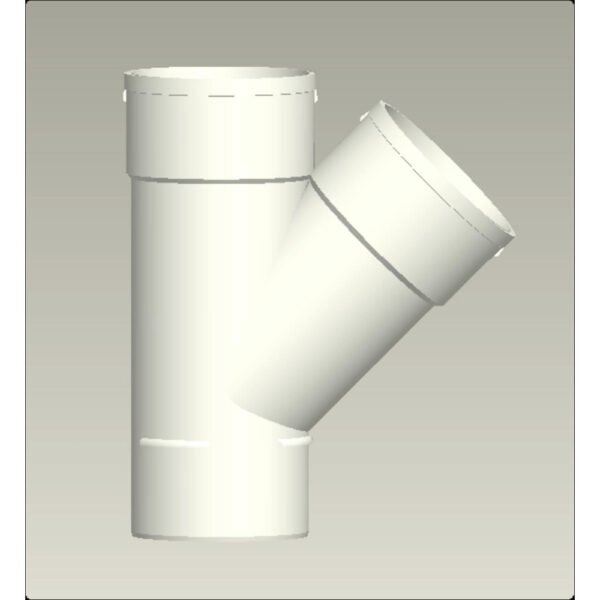 PVC Y‑Branch Pipe Fitting (Wye)