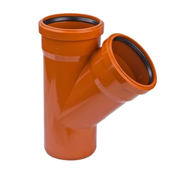 Y‑Branch Push‑Fit Pipe Fitting PVC