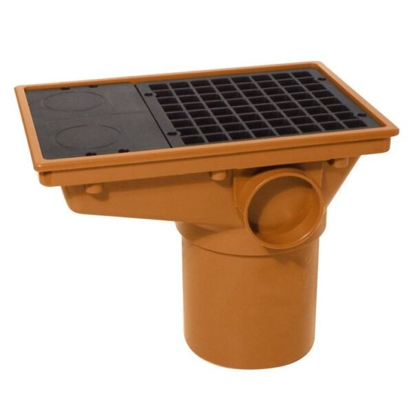12×6 Hopper Pipe Fitting (leave collector) PVC