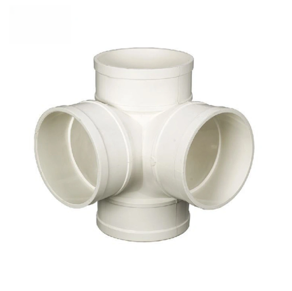 4‑Way PVC Pipe Connector – Cross Corner Tee Fitting
