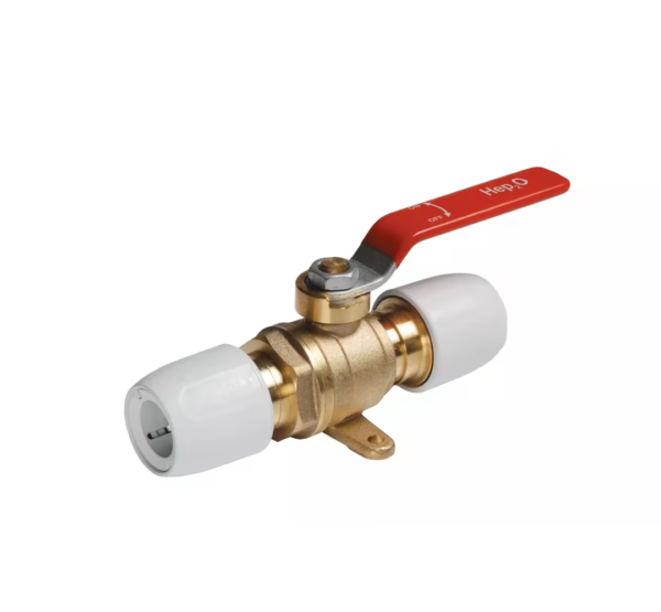 Acorn Ball Valve Red Lever